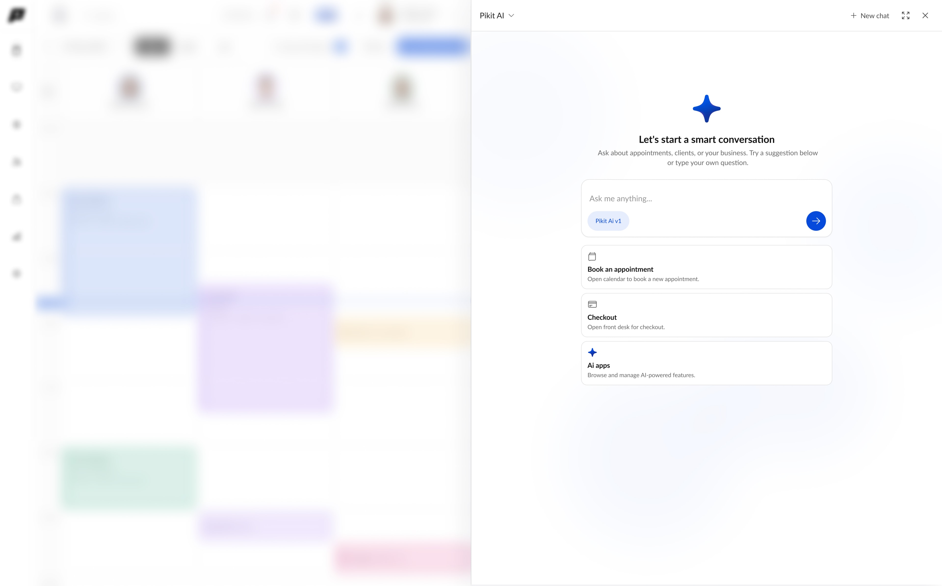 Pikit AI assistant for salon management